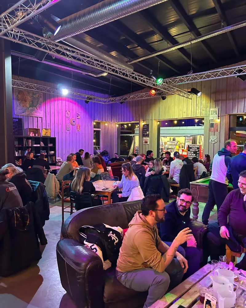 Diffusion de sport au Garage BAr (1)